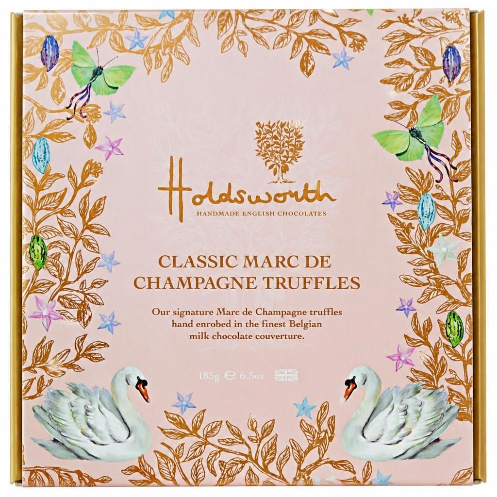 Holdsworth Chocolates Classic Marc De Chapagne Truffles | 185g