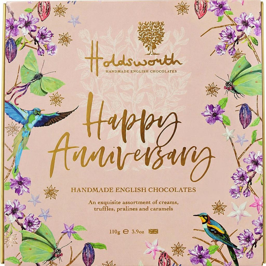 Holdsworth Chocolates Happy Anniversary |110g