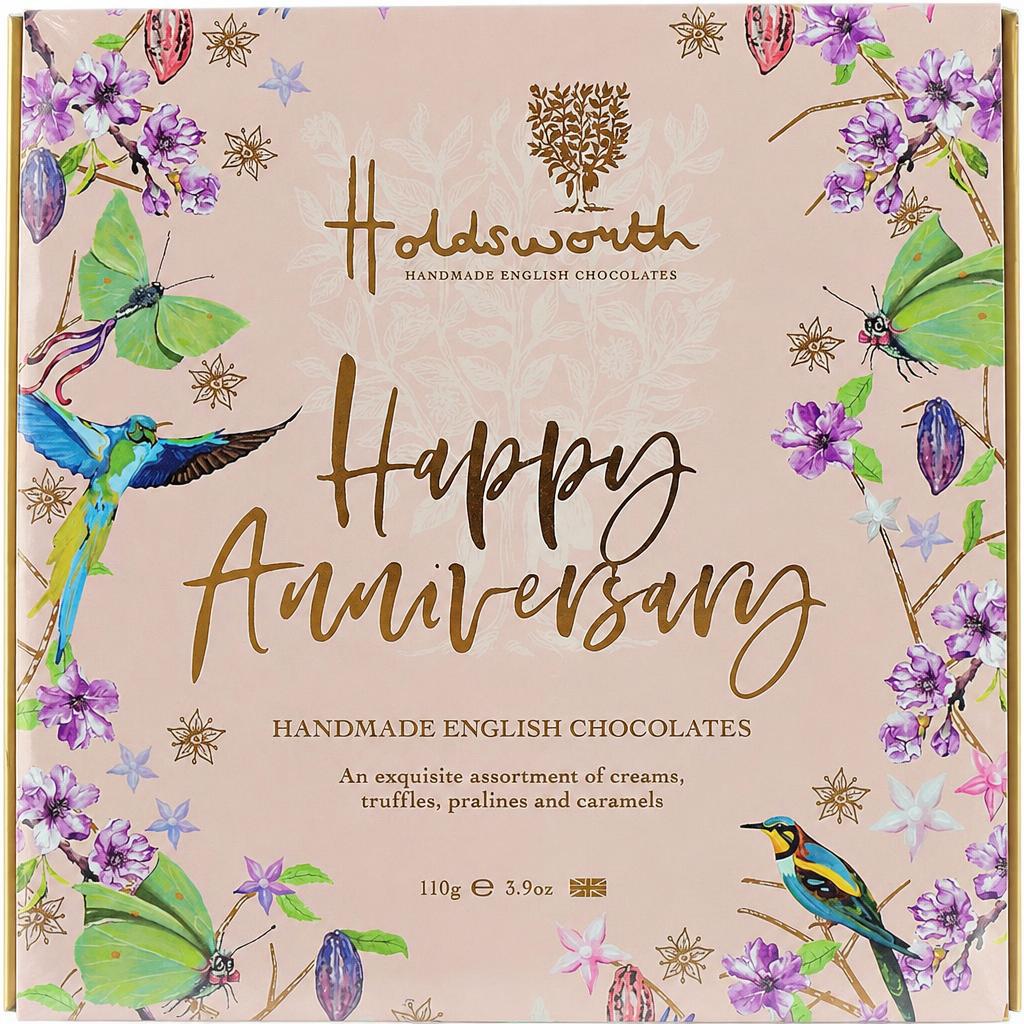 Holdsworth Chocolates Happy Anniversary |110g