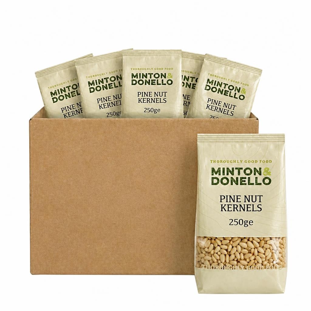 Minton & Donello Pine Nut Kernels 6 x 250g