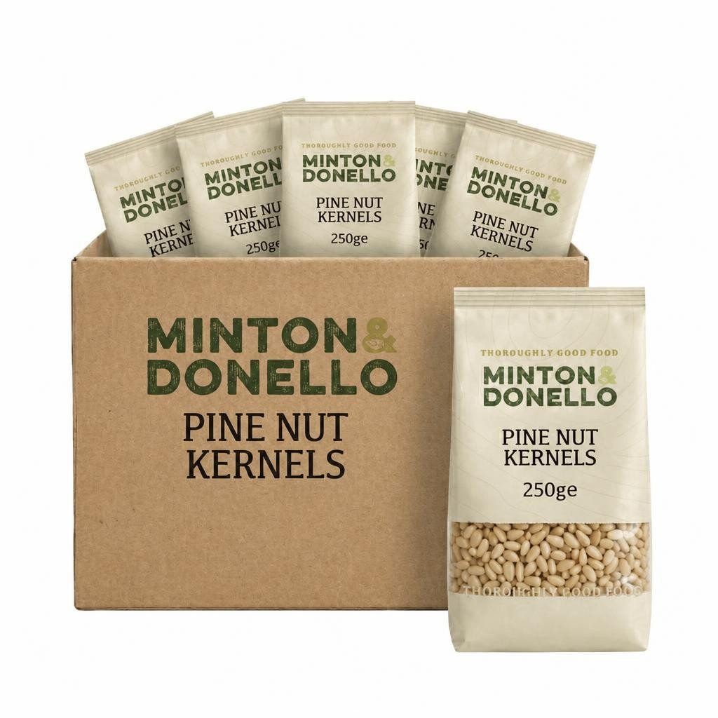 Minton & Donello Pine Nut Kernels 6 x 250g
