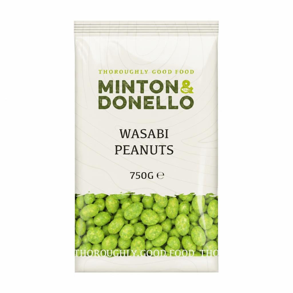 Minton & Donello Wasabi Peanuts 750g