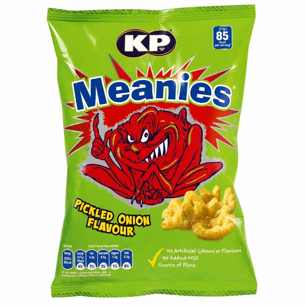 KP Pickled Onion Flavour Meanies 100g