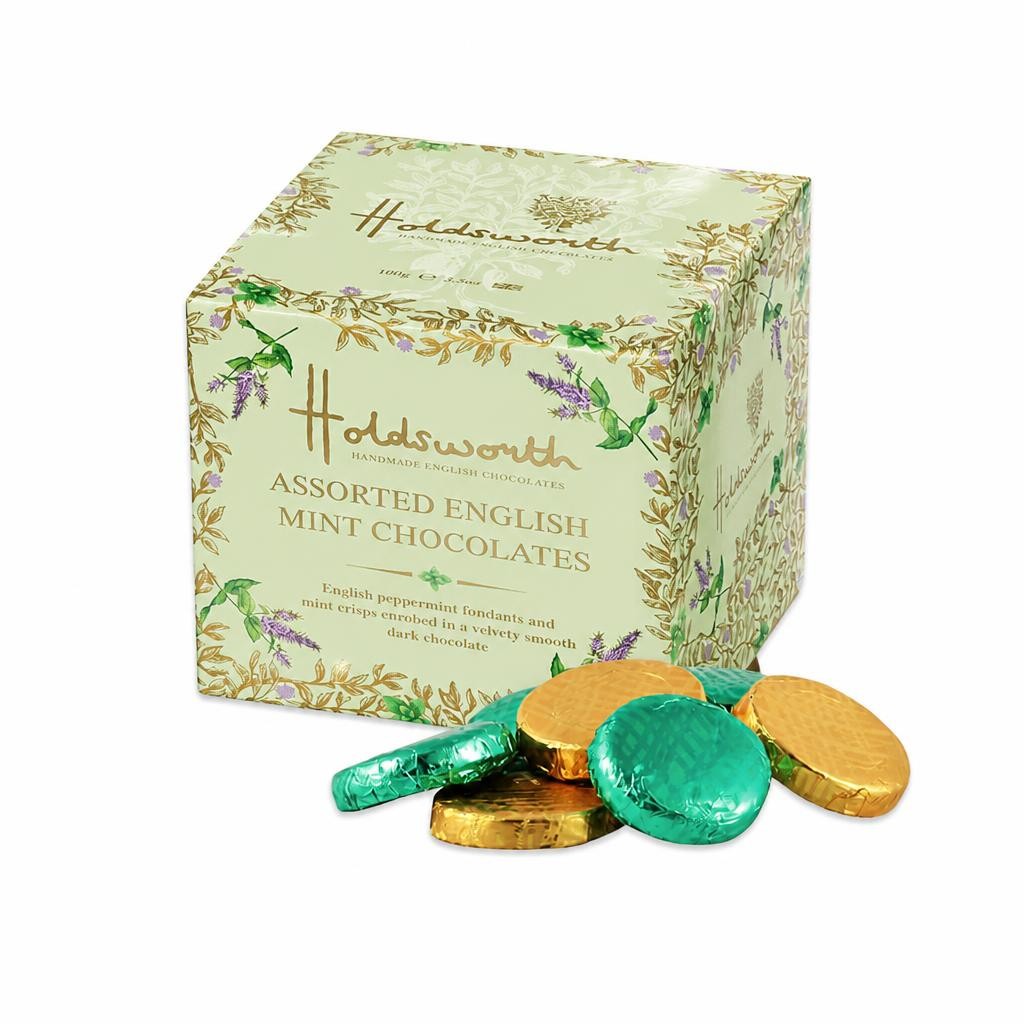Holdsworth Chocolates Assorted English Mint Chocolates 175g