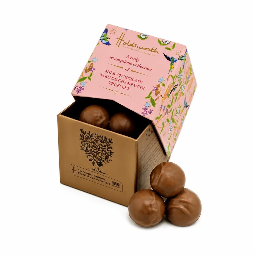 Holdsworth Chocolates Truly Scrumptious Champagne Truffles |55g