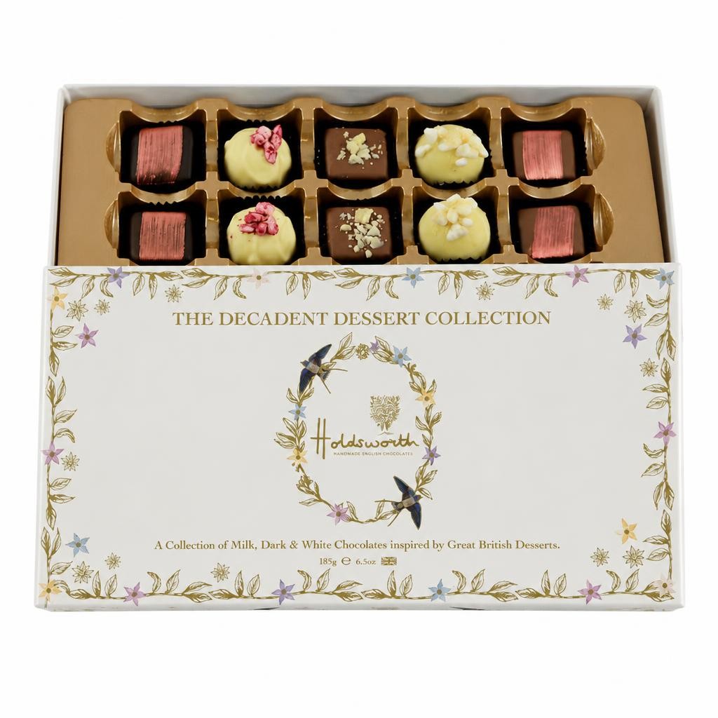 Holdsworth Chocolates Decadent Dessert Truffles Gift Box 185g