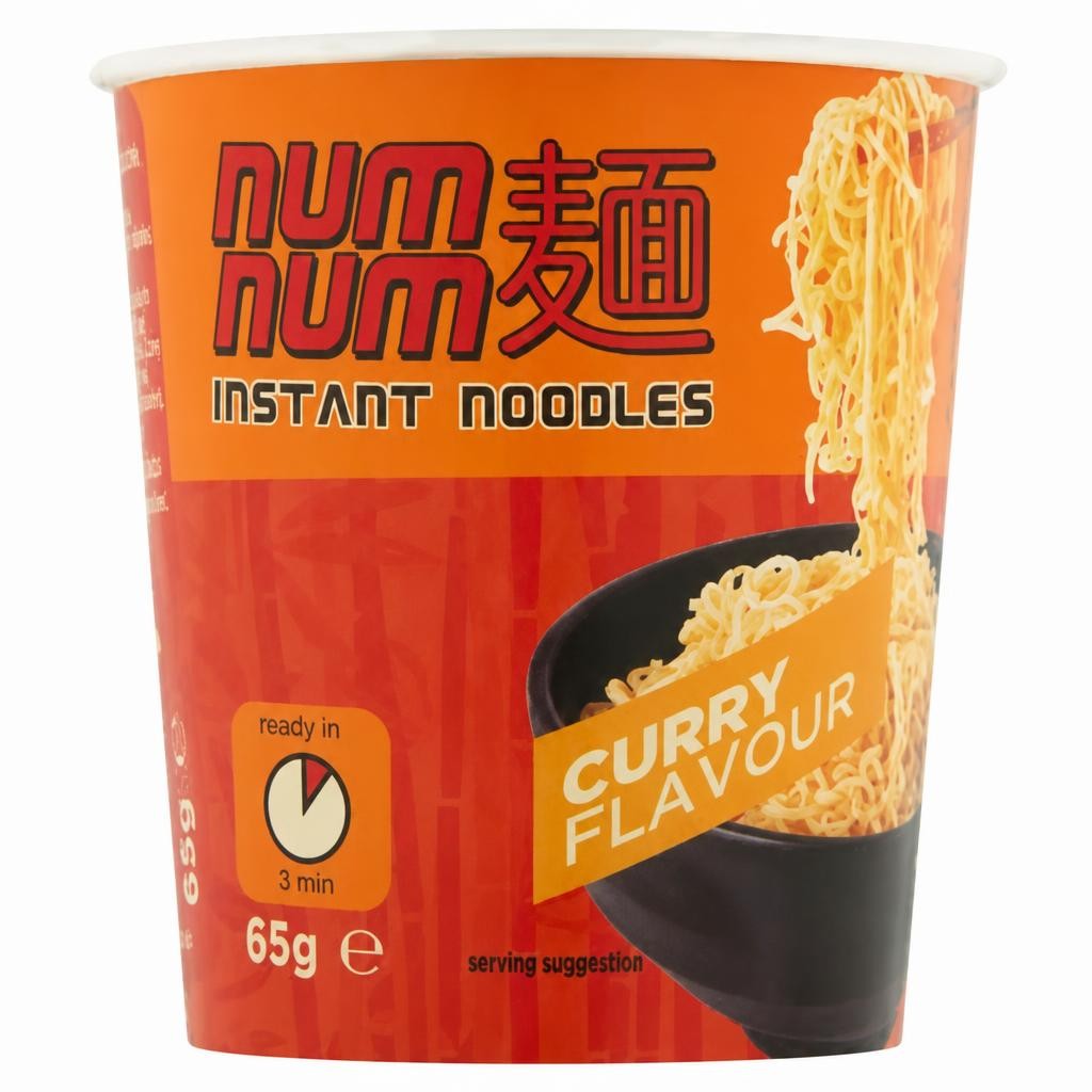 Num Num Instant Noodles Curry Flavour