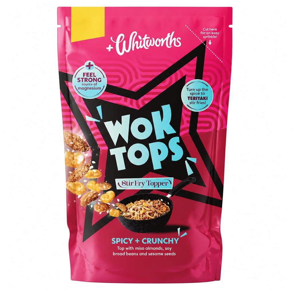Whitworths Wok Tops Spicy + Crunchy Topper 100G