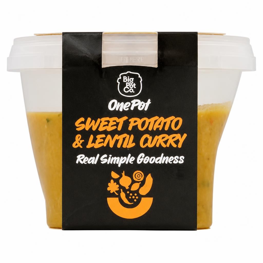 Big Pot Co One Pot Sweet Potato & Lentil Curry 380g