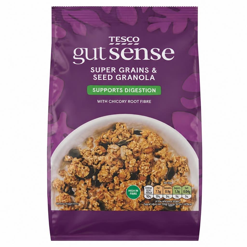 Tesco gut sense Grains & Seeds Granola 500g