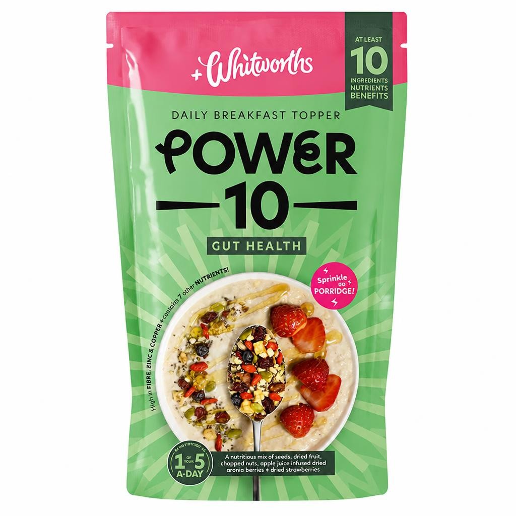 Whitworths Power 10 Gut Health Daily Breakfast Topper 150g