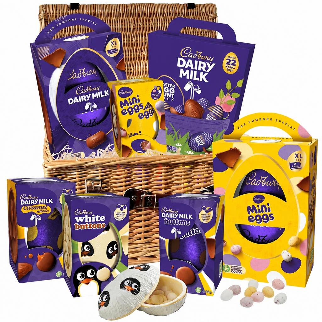 Cadbury Easter Egg Chocolate Family Basket
