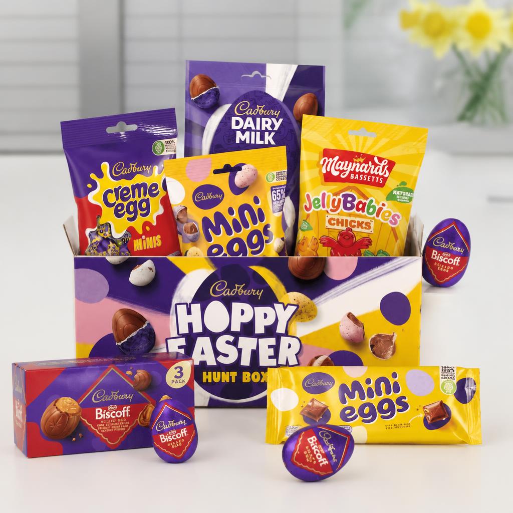 Cadbury Chocolate Easter Egg Hunt Gift Box