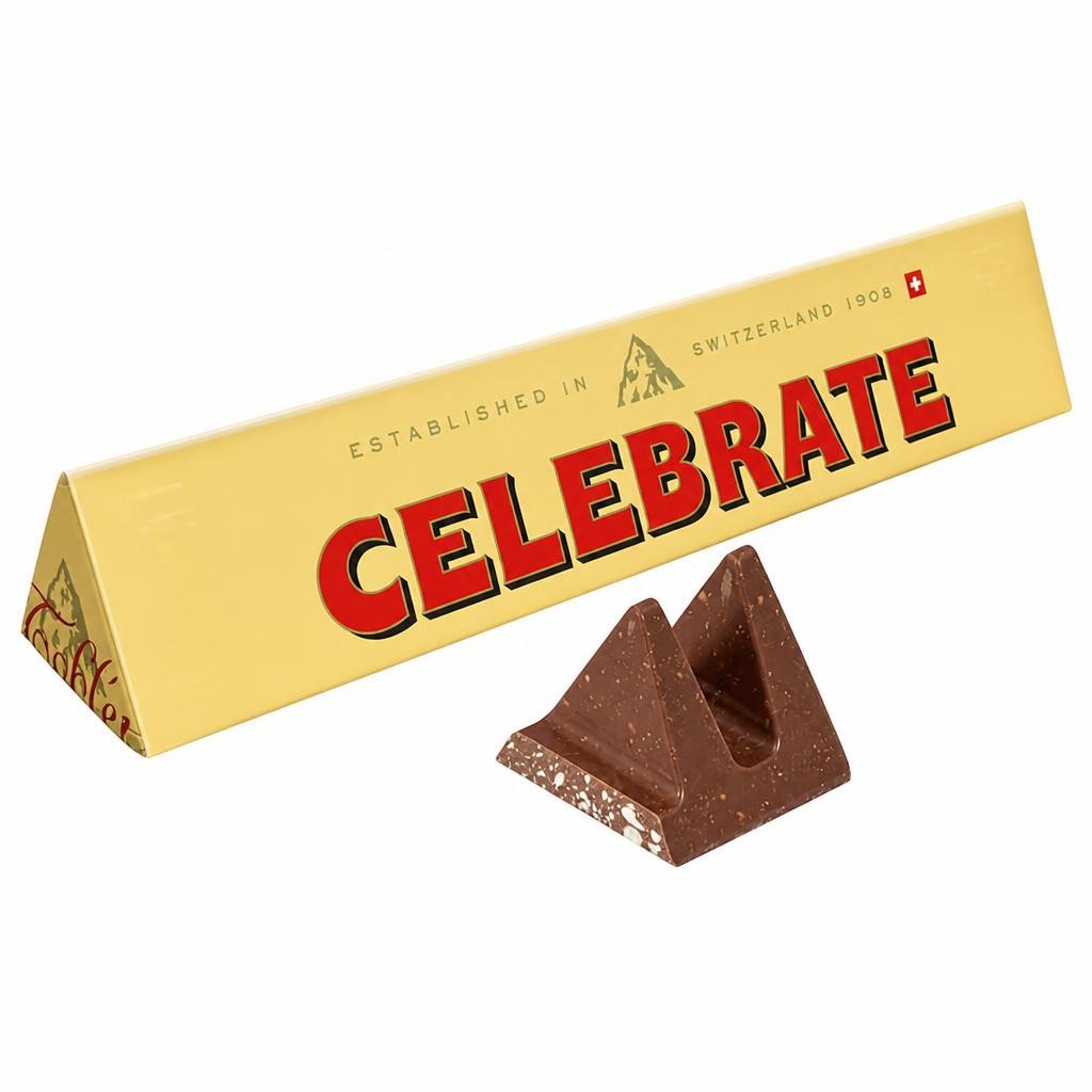 Toblerone Celebrate Chocolate Gift Bar 340g