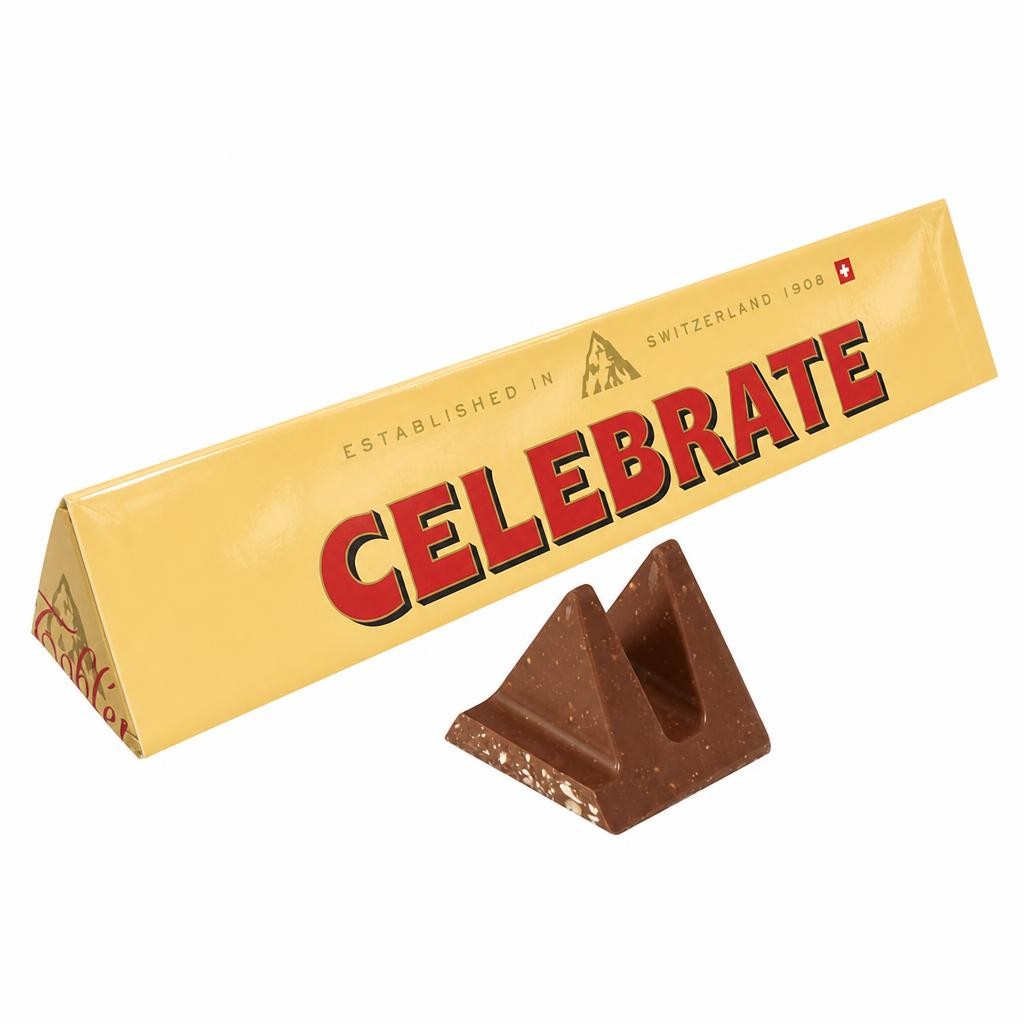 Toblerone Celebrate Chocolate Gift Bar 340g