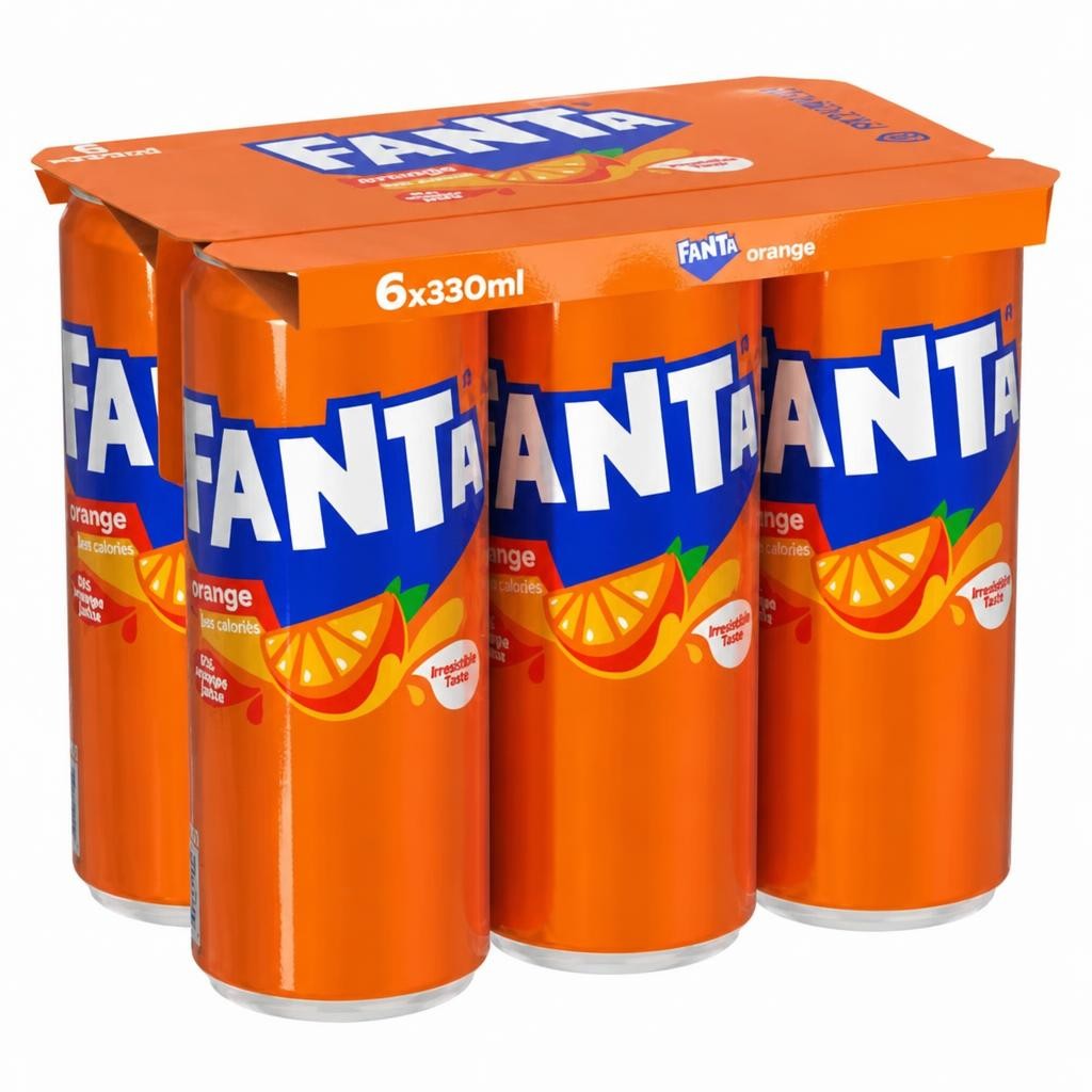 Fanta Orange 6 x 330ml