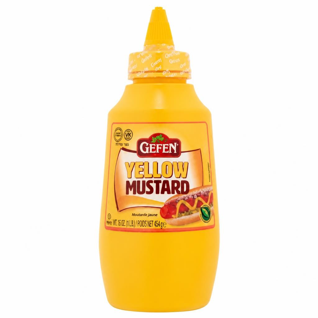 Gefen Yellow Mustard 454g
