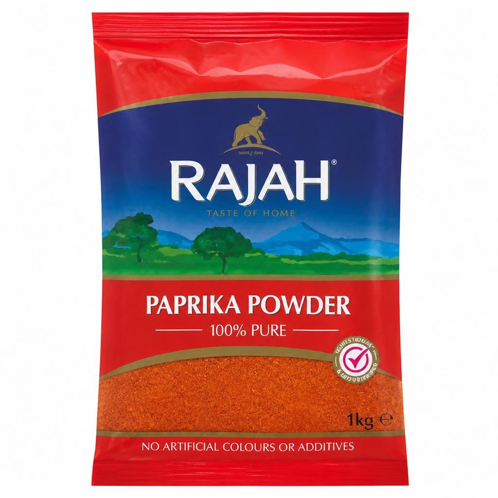 Rajah Paprika Power Ground Spice 1kg