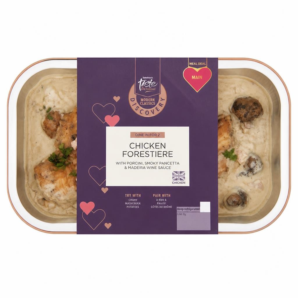 Sainsbury's Discovery 500g Chicken Forestiere, Taste the Difference