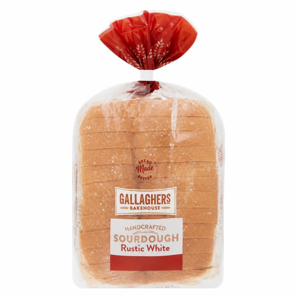 Gallaghers Bakehouse Sourdough Rustic White 400g