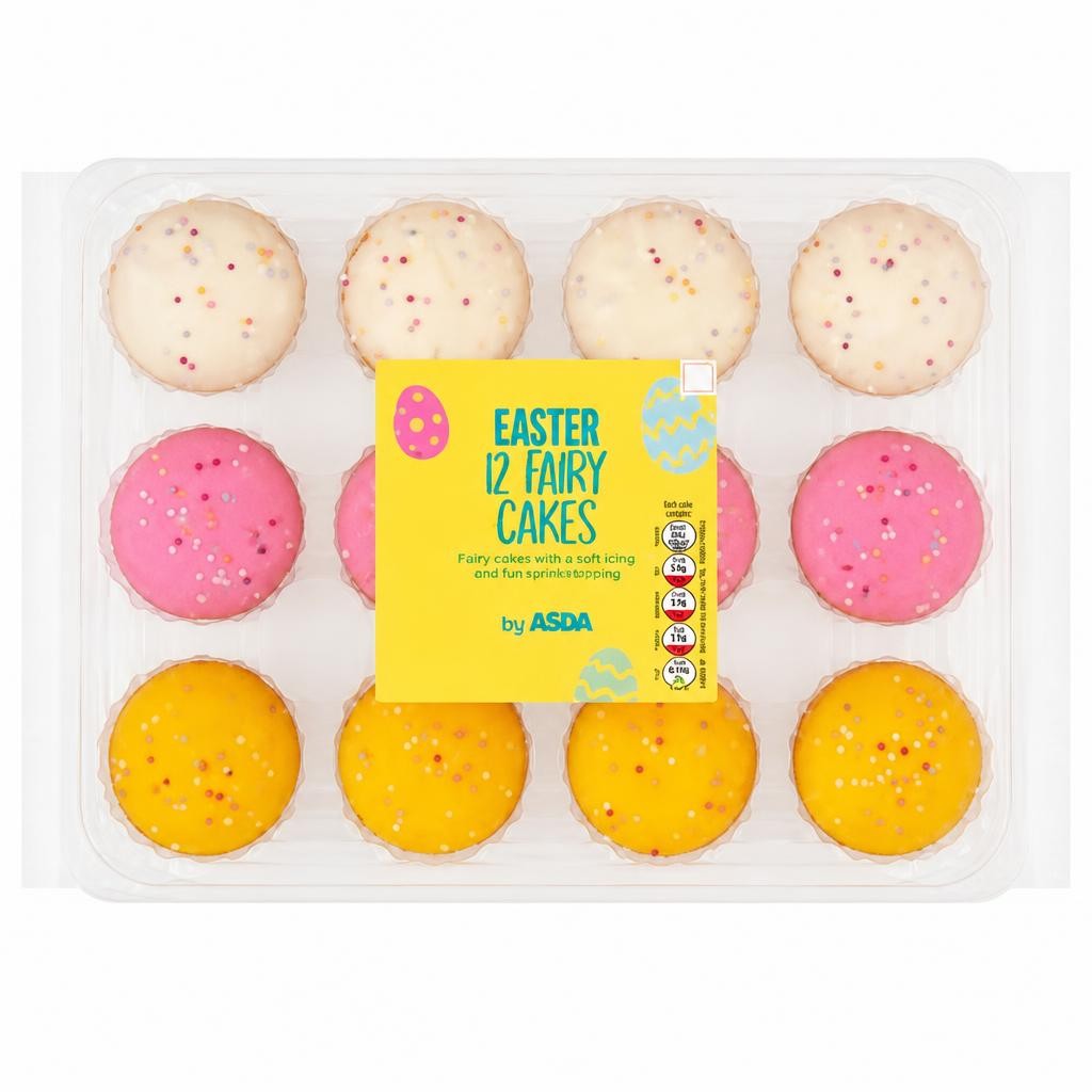 ASDA 12 Easter Fairy Cakes