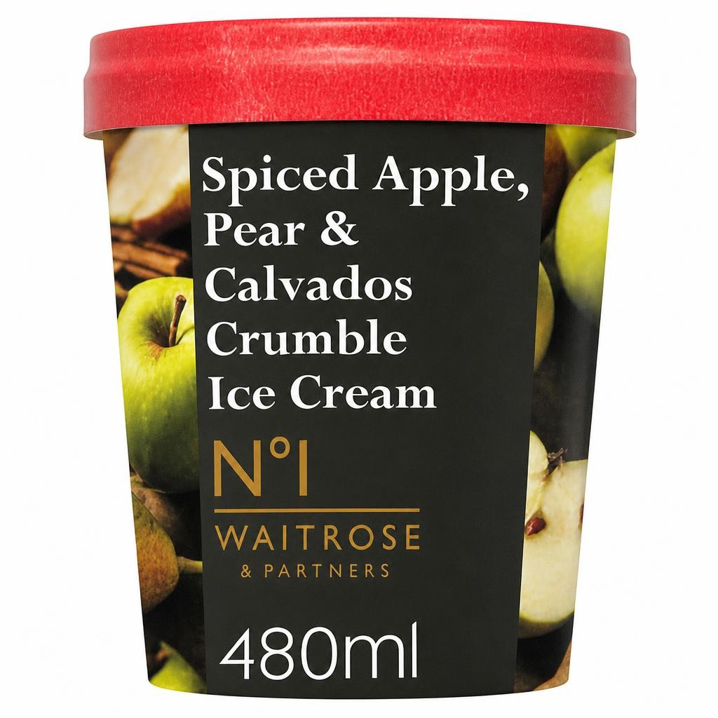No.1 Spiced Apple, Pear & Calvados Crumble
