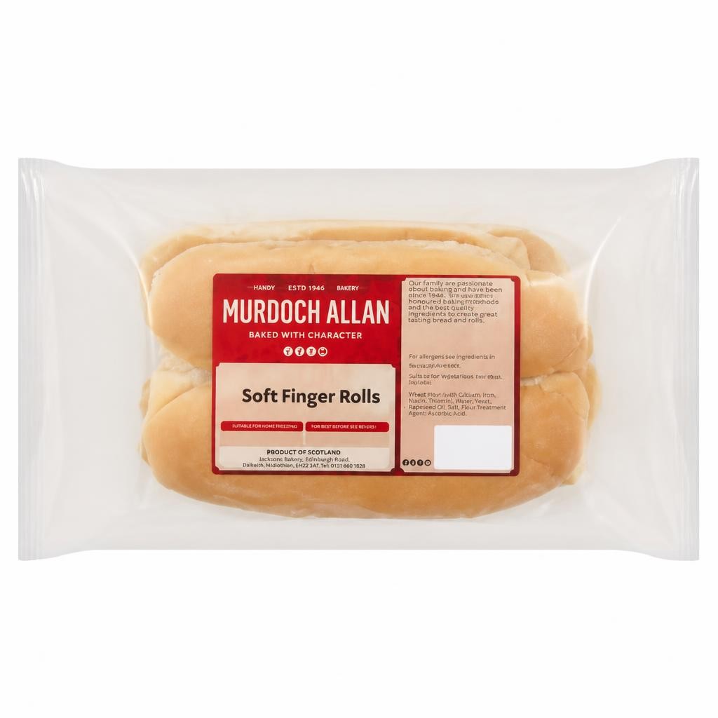 Murdoch Allan 4 Soft Finger Rolls