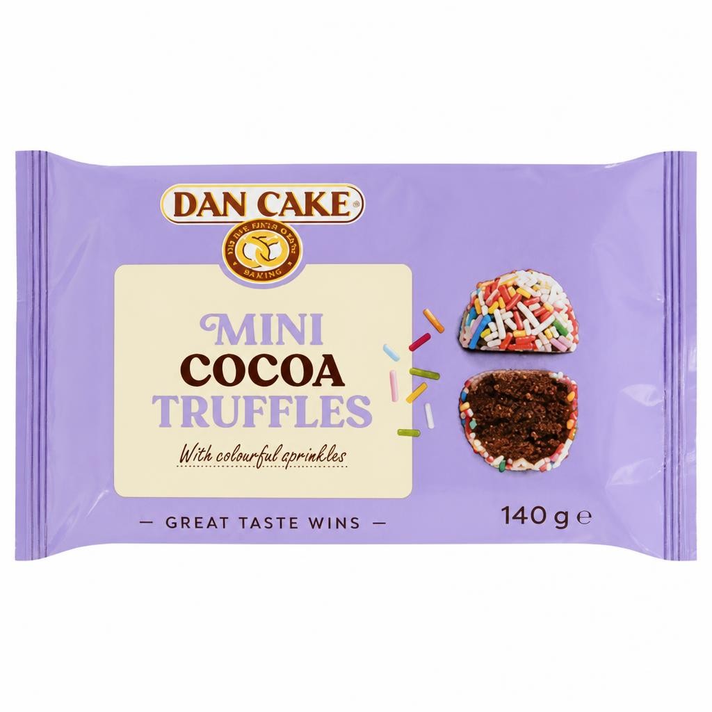 Dan Cake Mini Cocoa Truffles 140g