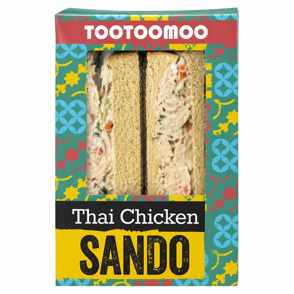 Tootoomoo Thai Chicken Sando