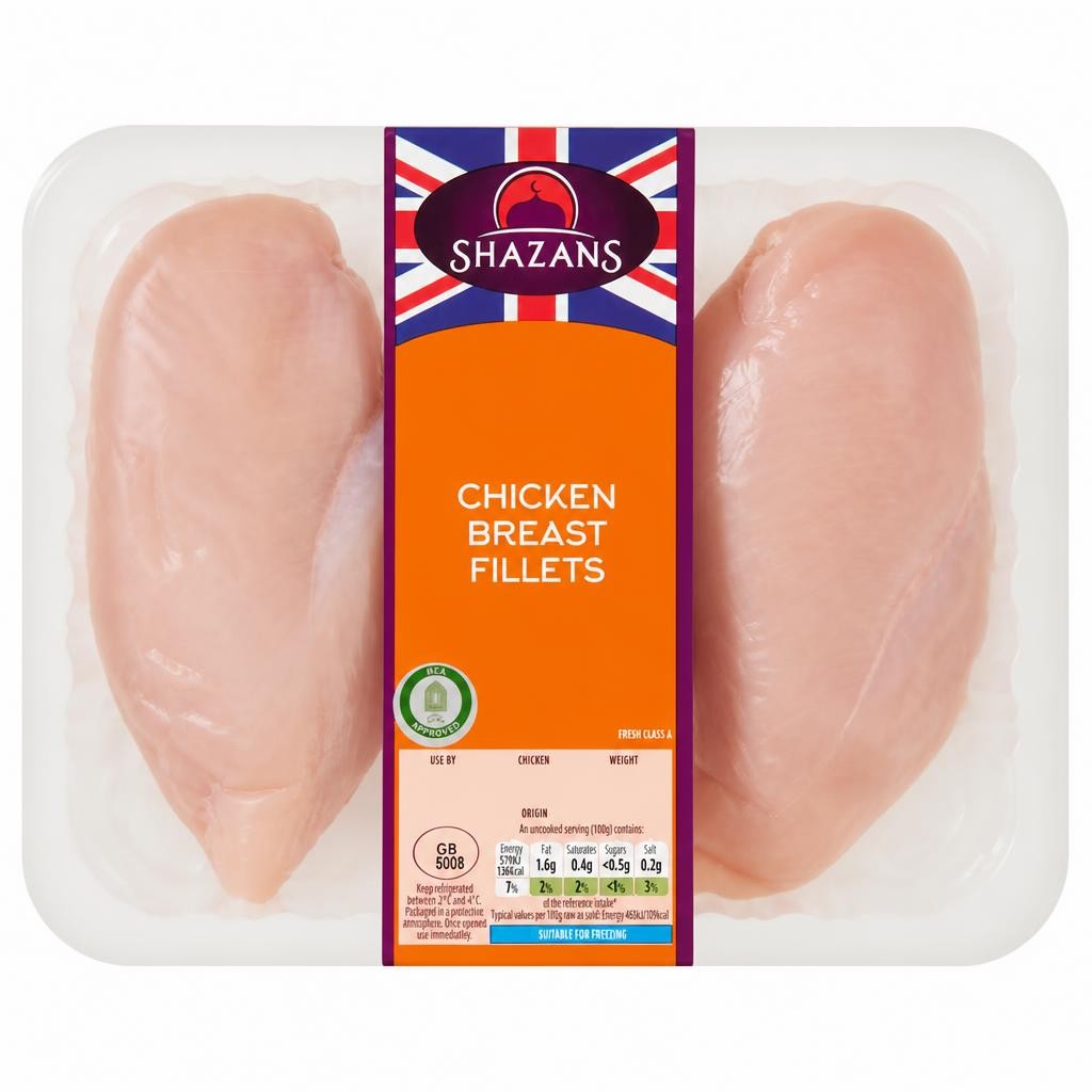 Shazans Medium Chicken Breast 650G