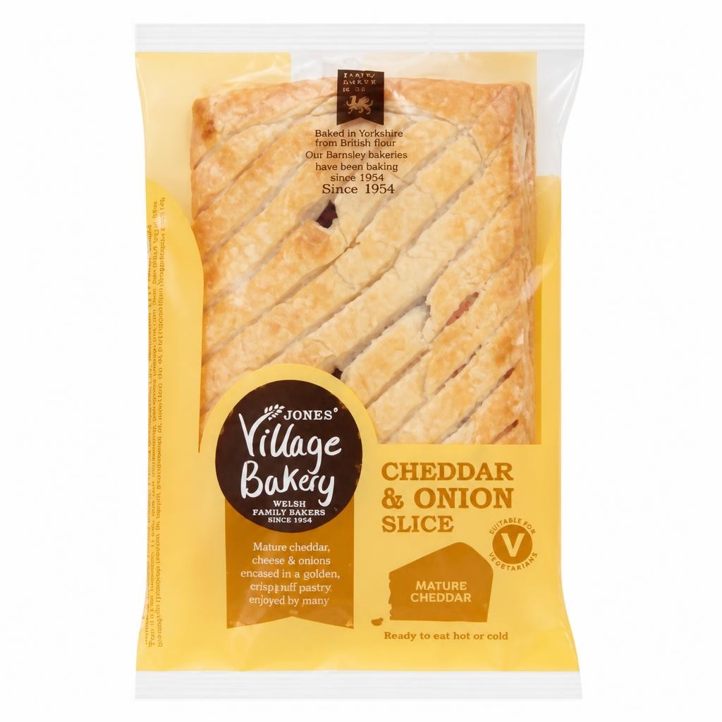 Jones Village Bakery Cheddar & Onion Slice
