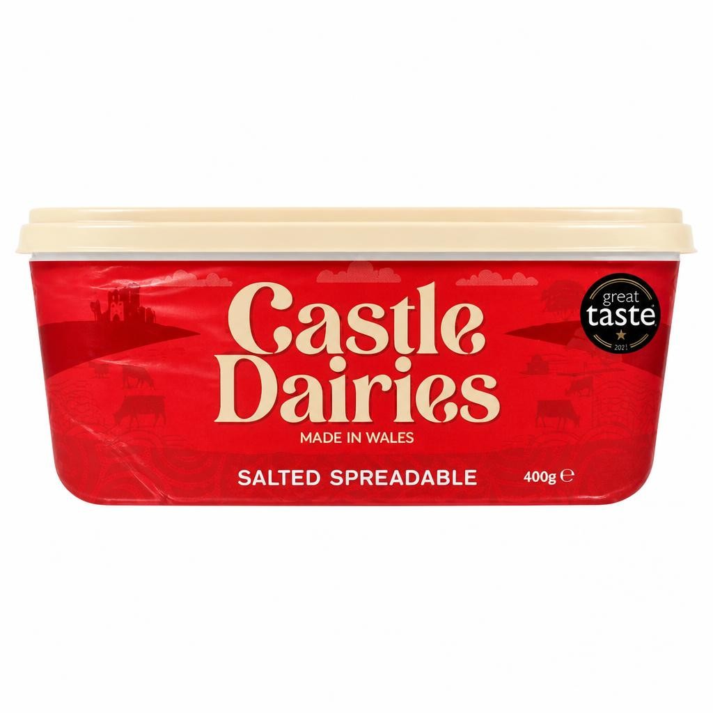 Castle Dairies Salted Spreadable 400g