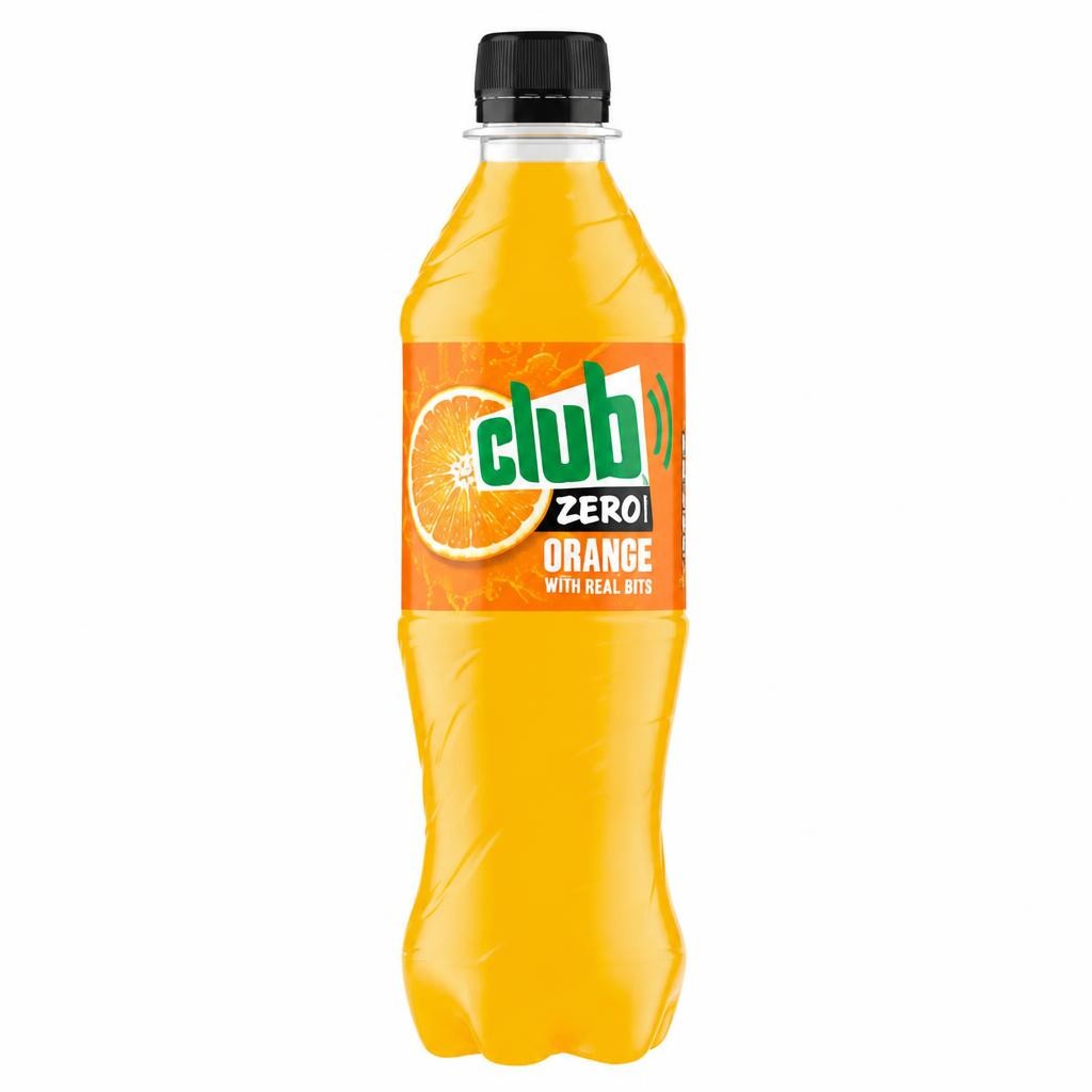 Club Zero Orange Bottle 500ml