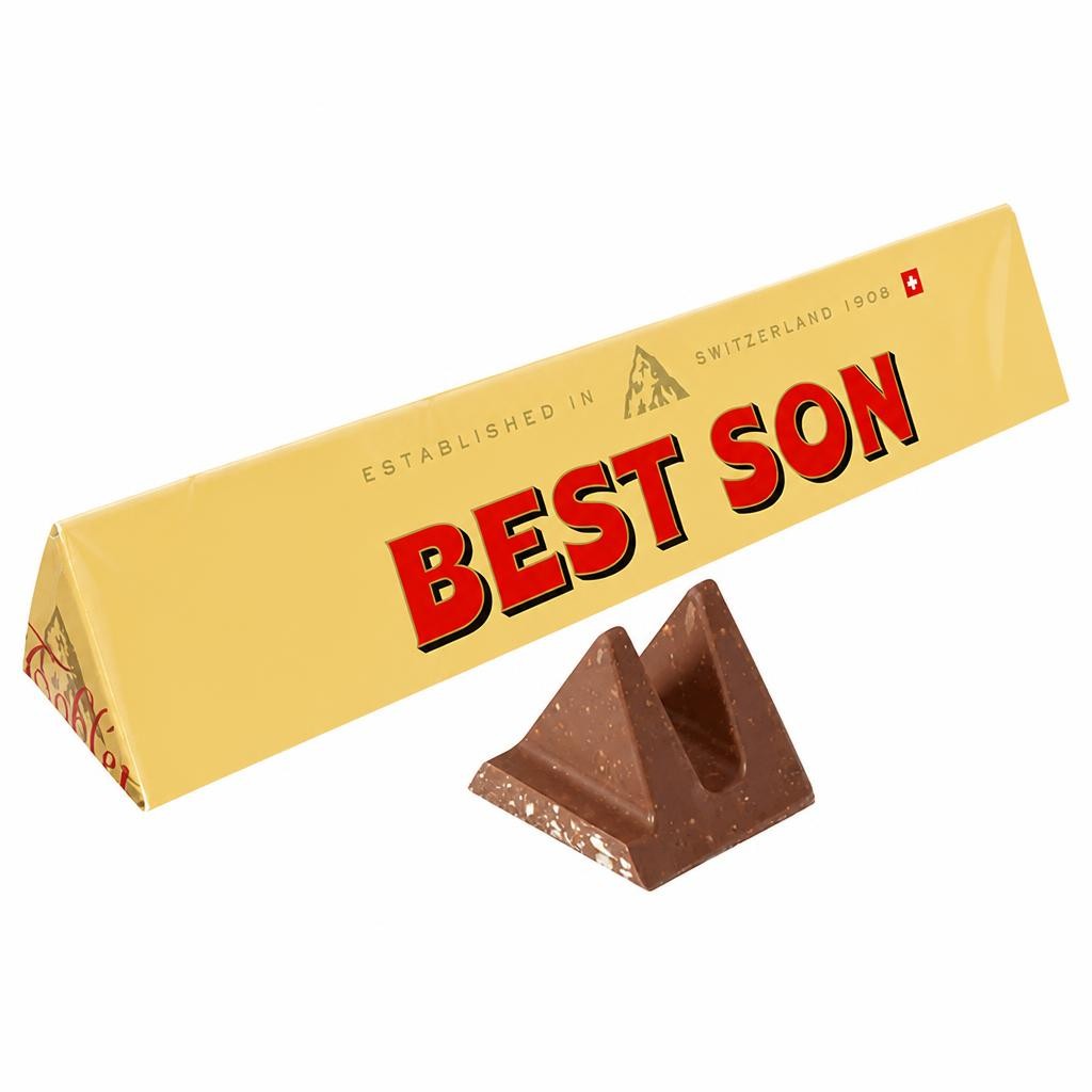 Toblerone Best Son Gift Chocolate Gift Bar 340g