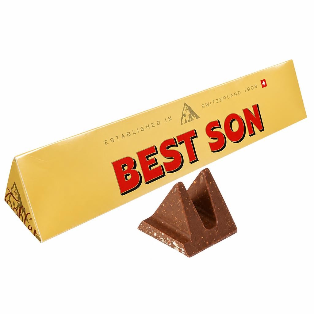 Toblerone Best Son Gift Chocolate Gift Bar 340g