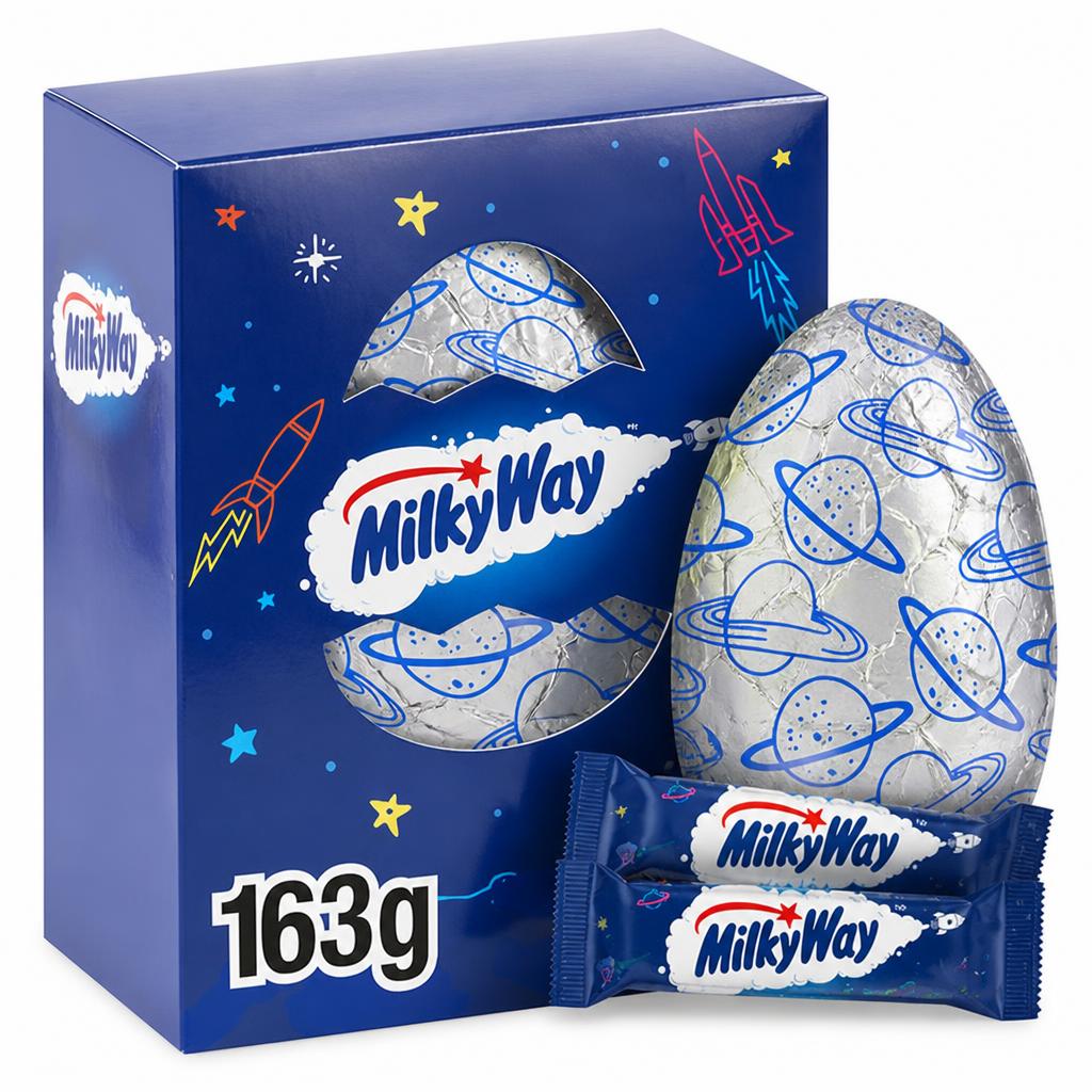 Milky Way Large Milk Chocolate Easter Egg 163g