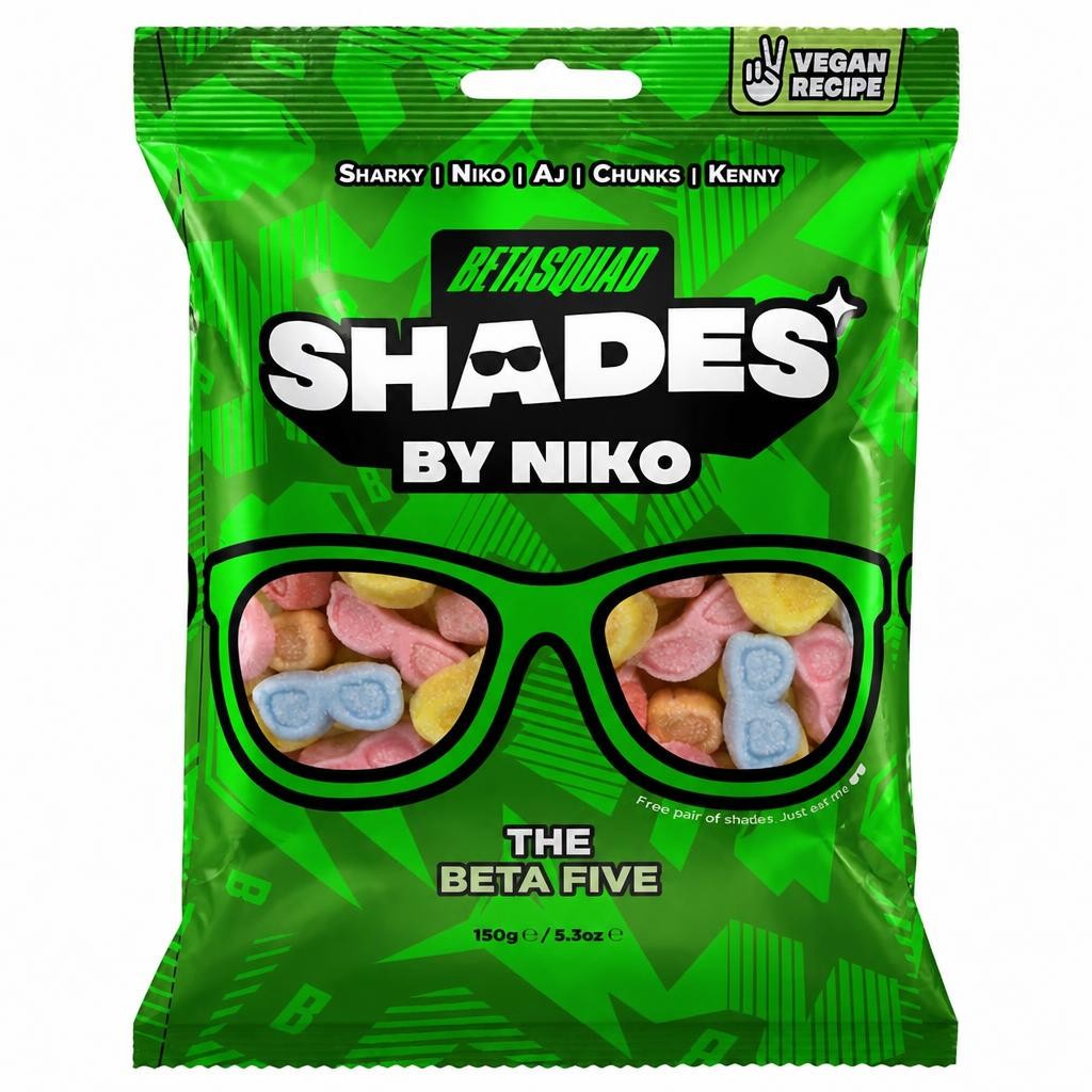 Shades by Niko 150g the Beta Five Sweets