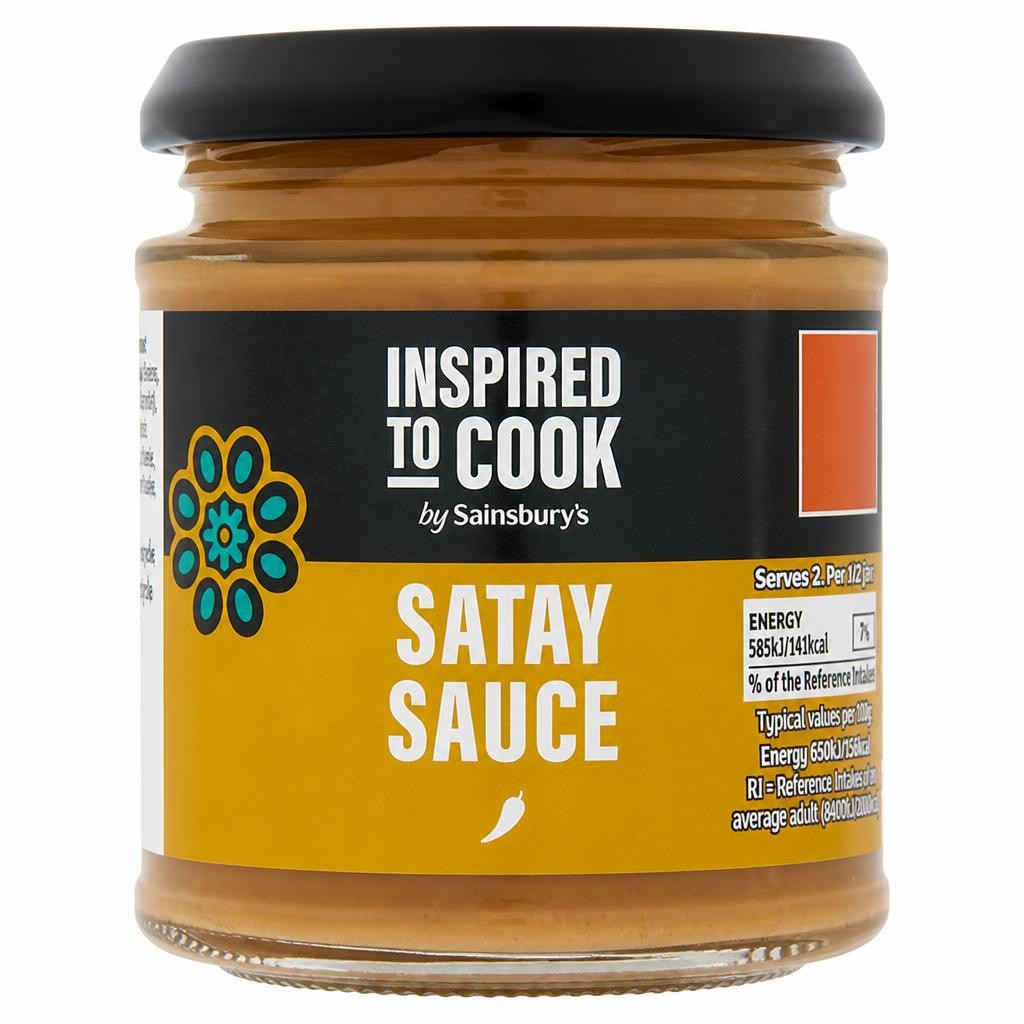 Sainsbury's 180g Satay Sauce, Inspired to Cook