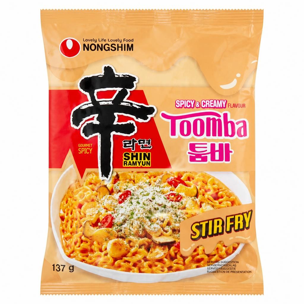 Nongshim 137g Spicy & Creamy Flavour Shin Ramyun Toomba