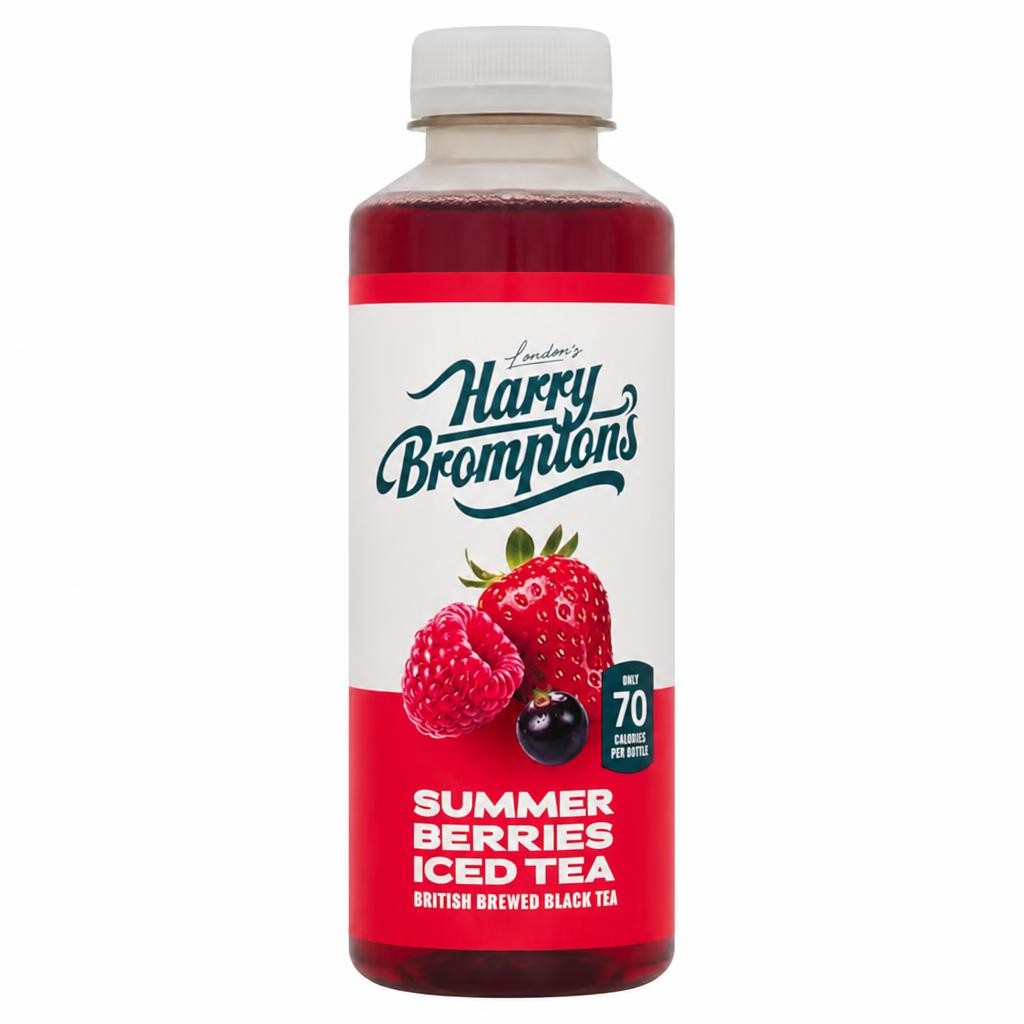 Harry Brompton's 500ml Summer Berries British Brewed Black Iced Tea