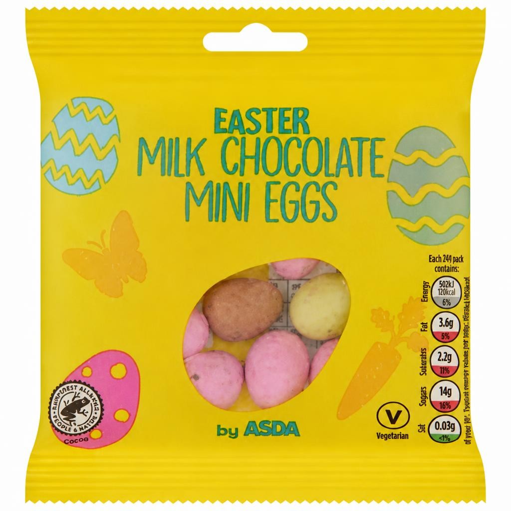 ASDA Easter Milk Chocolate Mini Eggs 80g