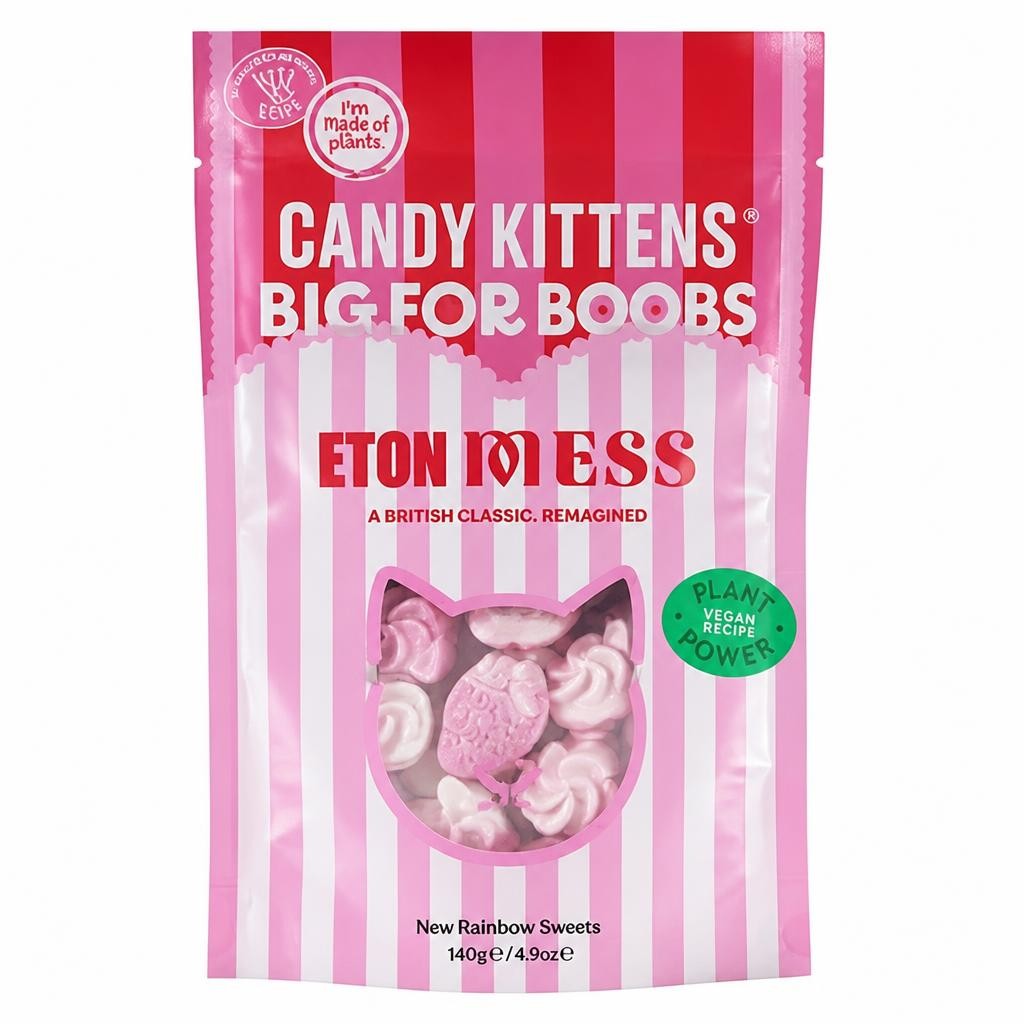 Candy Kittens Big for Boobs Eton Mess New Fashioned Sweets 140g