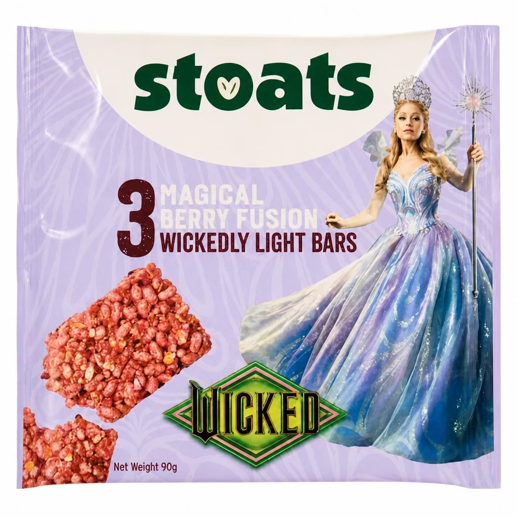 Stoats Magical Berry Fusion Wickedly Light Bars 3 x 30g (90g)