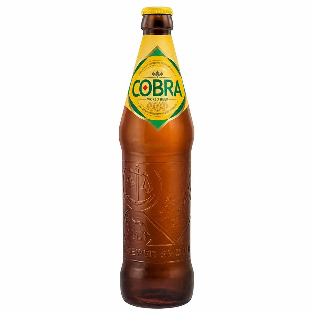 Cobra Premium World Lager Beer Bottle 620ml