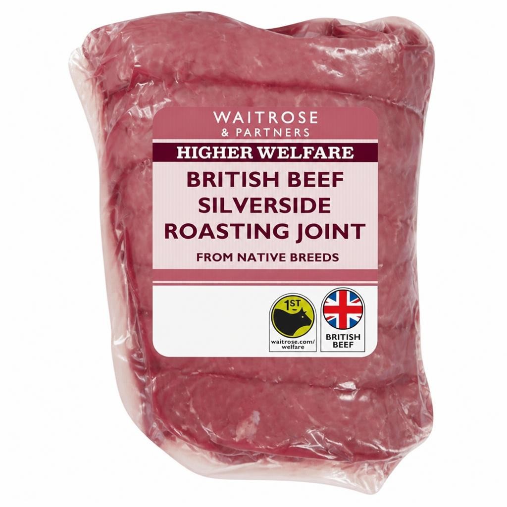 Waitrose British Beef Silverside Roasting Joint