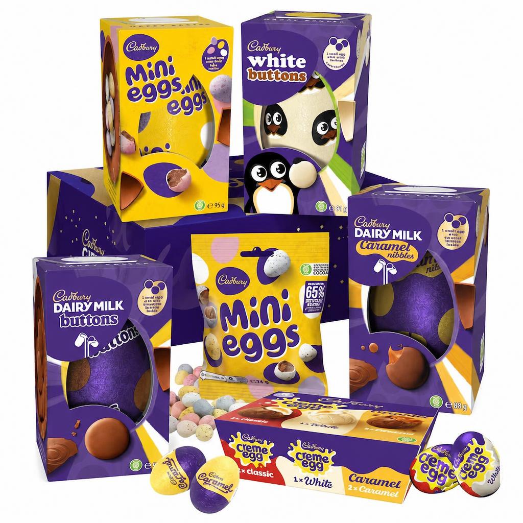 Cadbury Family Easter Egg Chocolate Gift Box