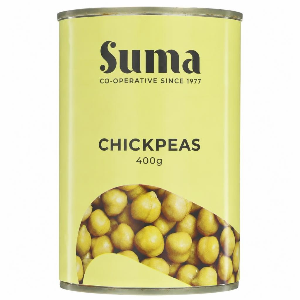 Suma - Chickpeas - 12 x 400g - 12 Pack
