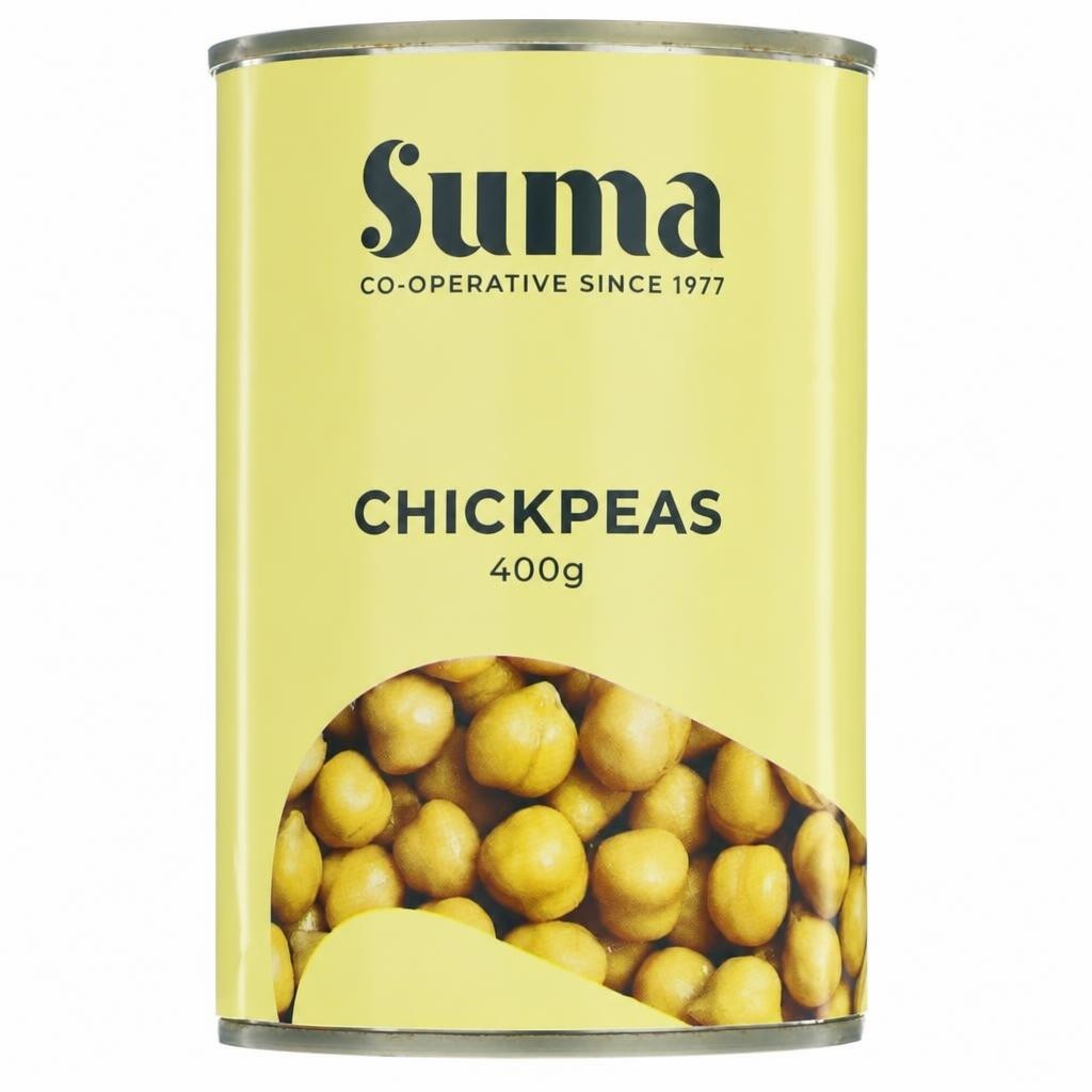 Suma - Chickpeas - 12 x 400g - 12 Pack