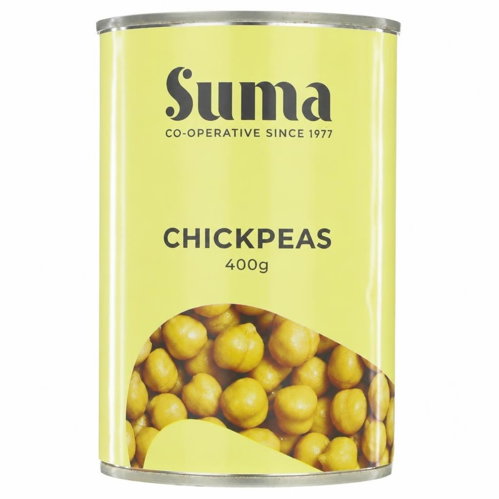Suma - Chickpeas - 12 x 400g - 12 Pack
