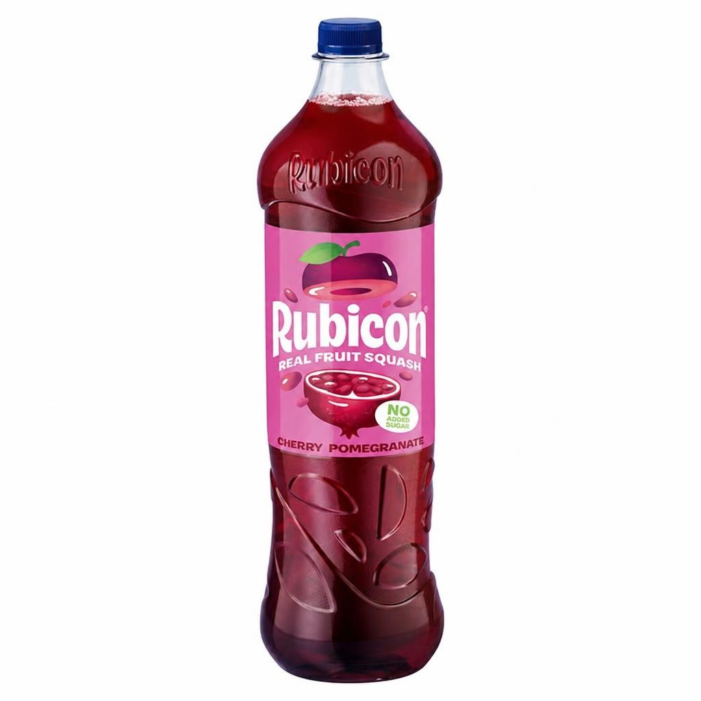 Rubicon 1L Real Fruit Cherry Pomegranate Squash